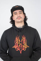 Moletom Unissex canguru preto bode